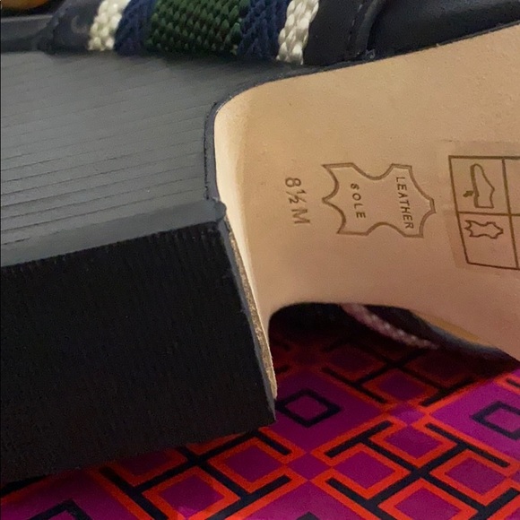 NEW TORY BURCH JESSA  75MM Block Heel Sandals #8.5 - Picture 11 of 12